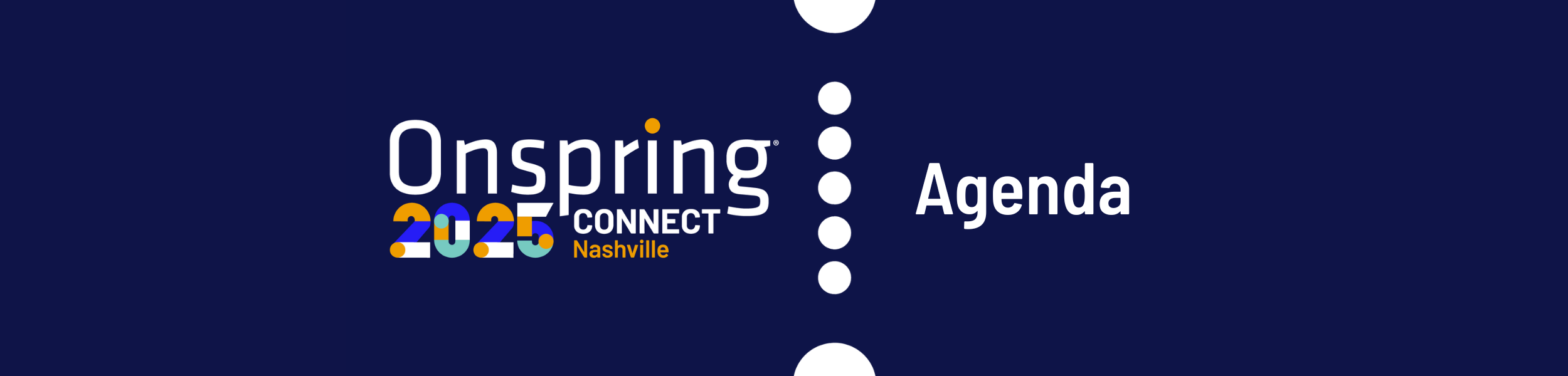 Connect Agenda Header